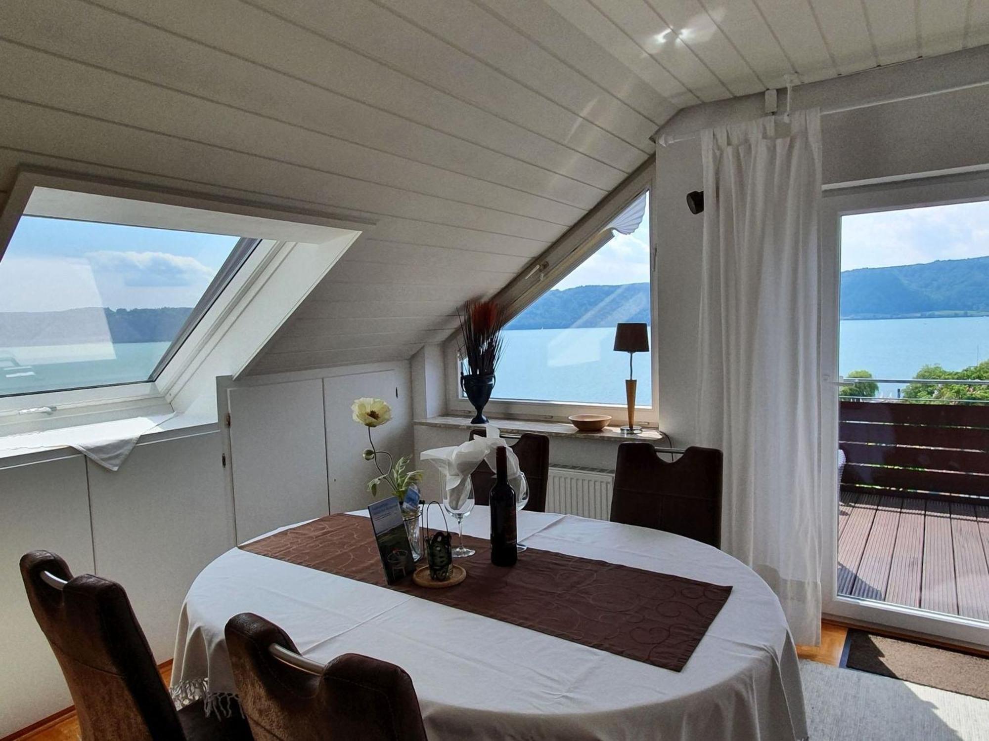 Ferienwohnung Panorama Seesicht Sipplingen Buitenkant foto