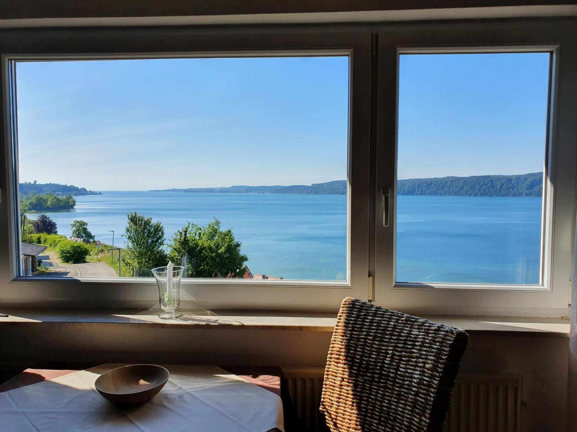 Ferienwohnung Panorama Seesicht Sipplingen Buitenkant foto