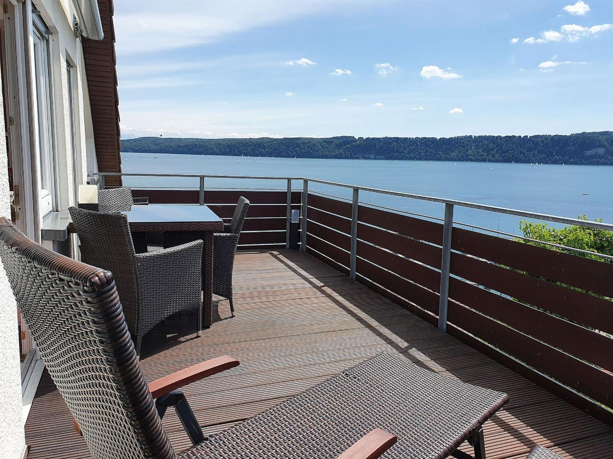 Ferienwohnung Panorama Seesicht Sipplingen Buitenkant foto